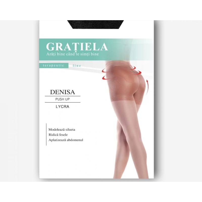 Ciorapi modelatori cu push up Gratiela  - DENISA - 20 DEN