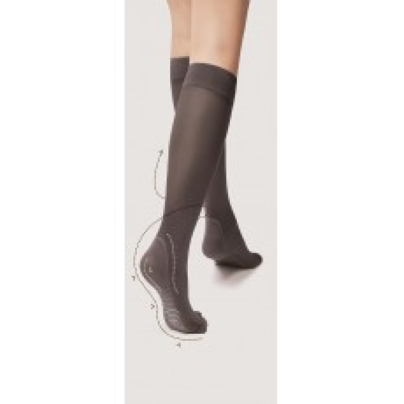 Sosete lungi cu talpa intarita si efect de masaj Fiore Massage 40 den Sosete lungi cu talpa intarita si efect de masaj Fiore Massage 40 den