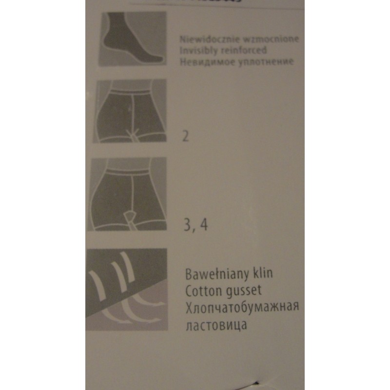 Ciorapi grosi Microfibra Fiore Olga  100 DEN NR 2-4