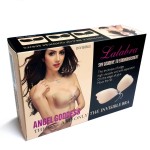 Cupe Silicon cu SNUR, Sutien cu efect PUSH-UP-pentru rochii decoltate sau cu spatele gol